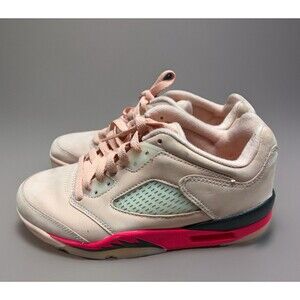 Nike Air Jordan 5 Retro Low Arctic Orange Pink Womens Size 7 DA8016-806